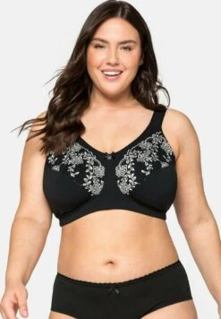 Sheego 2 PACK - Bustier - Schwarz -Sheego accc1cc09d98481f89a0e5076319f346 1