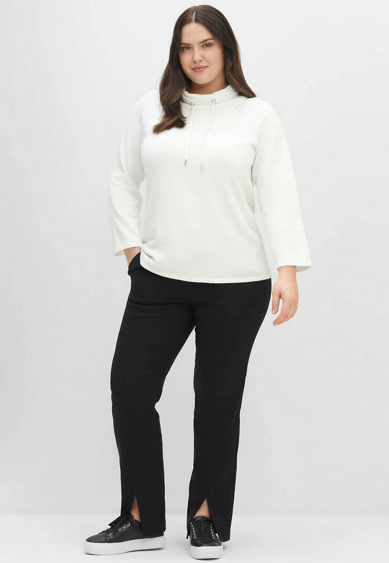 Sheego Strickpullover - Offwhite 4 Sheego Strickpullover - Offwhite – Bild 2