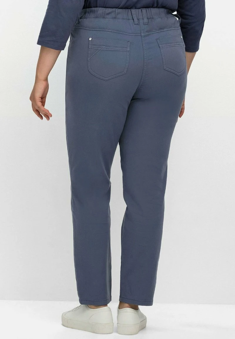 Sheego TWILL - Stoffhose - Indigo 4 Sheego TWILL - Stoffhose - Indigo – Bild 2