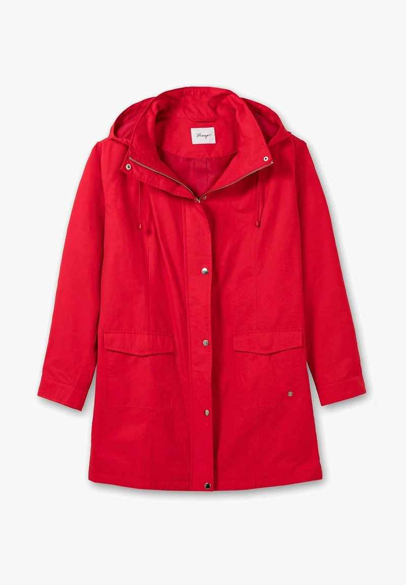 Sheego Parka - Mohnrot 7 Sheego Parka - Mohnrot – Bild 5