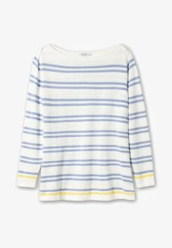 Sheego Strickpullover - Weiß Gestreift 12 Sheego Strickpullover - Weiß Gestreift -Sheego ade07cad264c454fa458ea0d1aab91a8