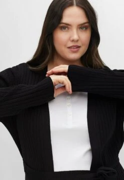 Sheego Strickjacke - Schwarz 11 Sheego Strickjacke - Schwarz -Sheego ae6610cc802a4d178626515f2d1a42bd