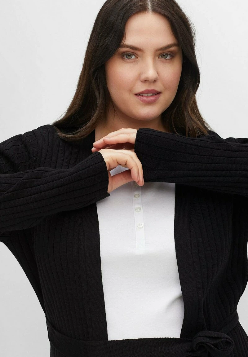 Sheego Strickjacke - Schwarz 6 Sheego Strickjacke - Schwarz – Bild 4
