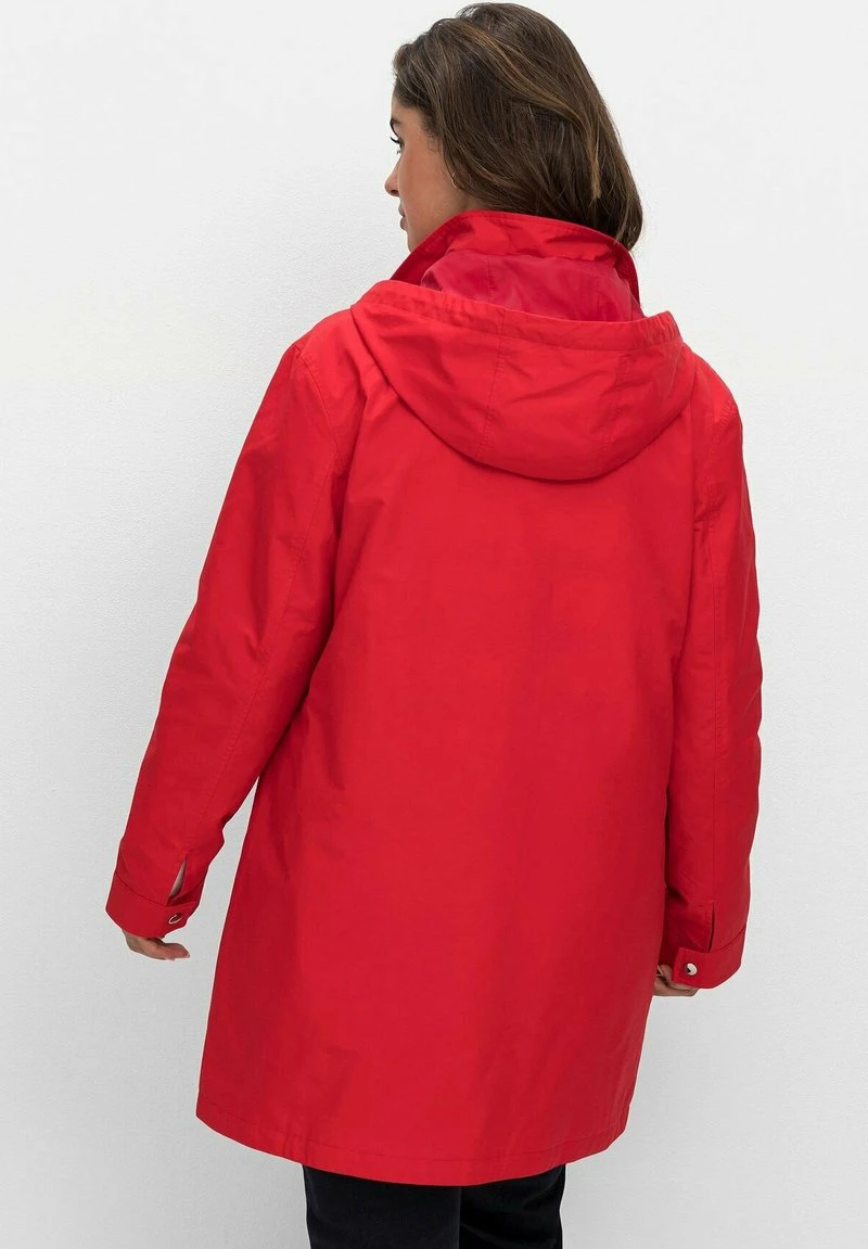 Sheego Parka - Mohnrot 5 Sheego Parka - Mohnrot – Bild 3