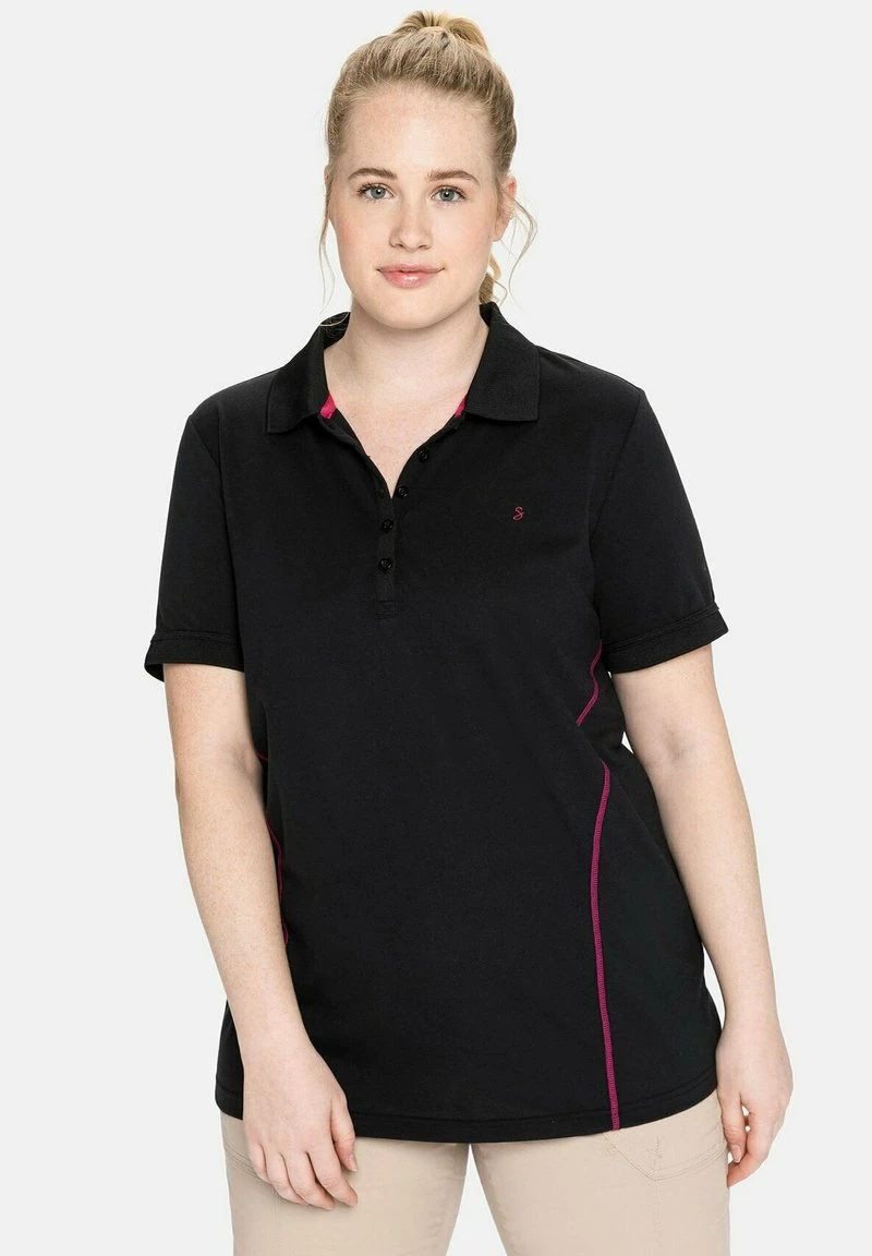 Sheego Poloshirt - Schwarz 3 Sheego Poloshirt - Schwarz