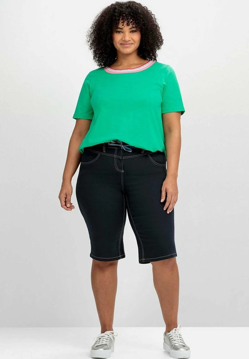 Sheego BERMUDAS - Jeans Shorts - Nachtblau 4 Sheego BERMUDAS - Jeans Shorts - Nachtblau – Bild 2