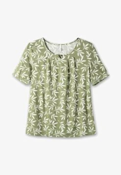 Sheego T-Shirt Print - Khaki Gemustert 12 Sheego T-Shirt Print - Khaki Gemustert -Sheego b253b11fca4f4fe6a0a30072815452e2