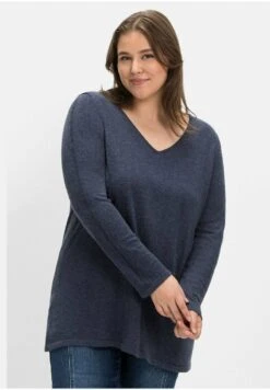 Sheego Strickpullover - Indigo Meliert 13 Sheego Strickpullover - Indigo Meliert -Sheego b2835b8875024c6fb800b73380edc134 1