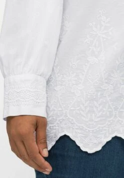 Sheego Hemdbluse - Weiß 11 Sheego Hemdbluse - Weiß -Sheego b29e5f0b7fdb40b8bc8399d57f0695ce