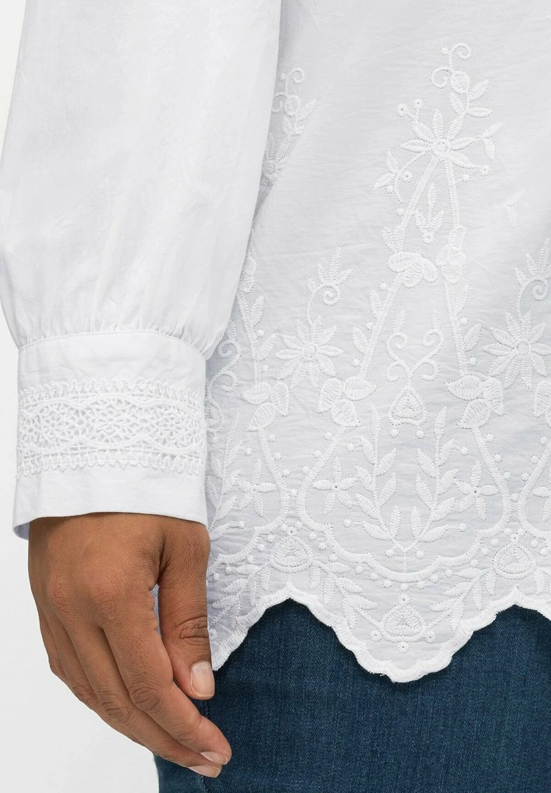 Sheego Hemdbluse - Weiß 6 Sheego Hemdbluse - Weiß – Bild 4