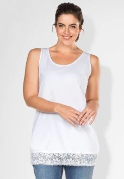 Sheego Top - Weiß -Sheego b36dee622a344954ad41d26e13eef278 1