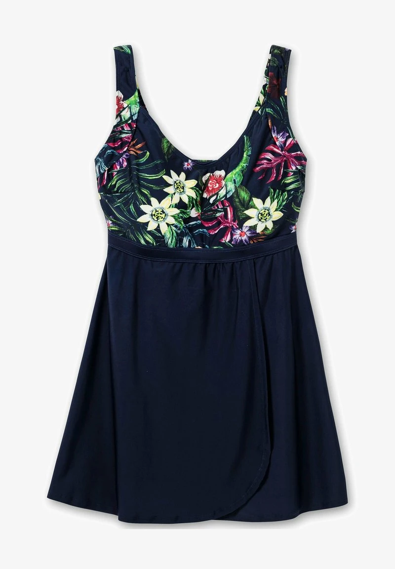 Sheego Badeanzug - Marine Gemustert 8 Sheego Badeanzug - Marine Gemustert – Bild 6