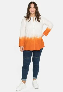 Sheego Bluse - Weiß Bedruckt 9 Sheego Bluse - Weiß Bedruckt -Sheego b43055817114405baad09ef64a73ae8b