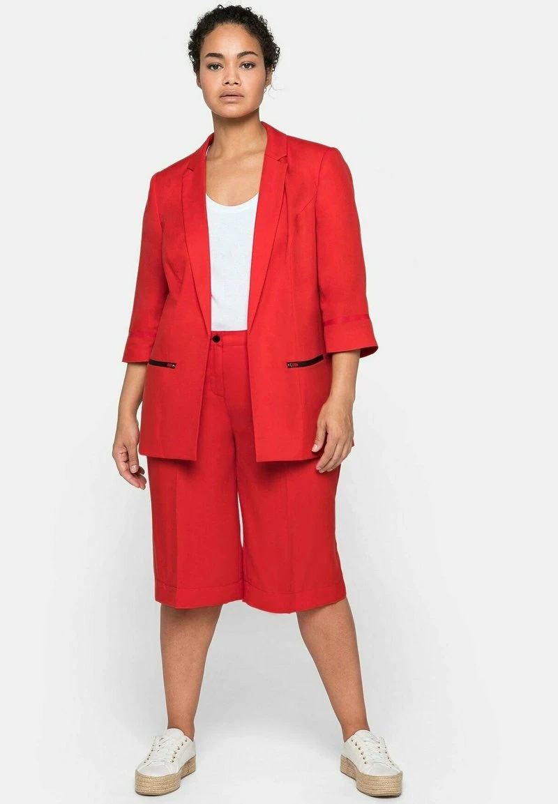 Sheego Shorts - Feuerrot 4 Sheego Shorts - Feuerrot – Bild 2