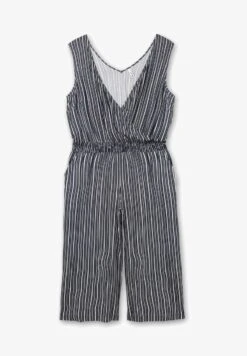 Sheego STRAND - Jumpsuit - Marine Gestreift -Sheego b59094420daa465b9e0bddcf5dc8411e