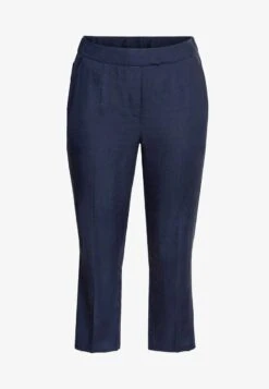 Sheego Stoffhose - Marine -Sheego b5a075175ab740fea6b2ea5784dc8353