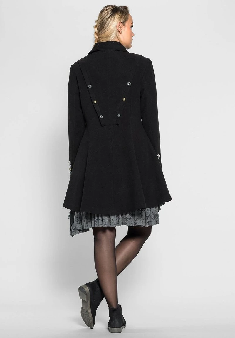 Sheego Kurzmantel - Schwarz 5 Sheego Kurzmantel - Schwarz – Bild 3