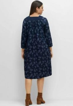Sheego Freizeitkleid - Nachtblau Bedruckt -Sheego b61e075115084b6f84b270db57def30e