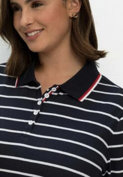 Sheego Poloshirt - Nachtblau Gestreift 11 Sheego Poloshirt - Nachtblau Gestreift -Sheego b66e95d246ee470e9c43e4073baad1bc