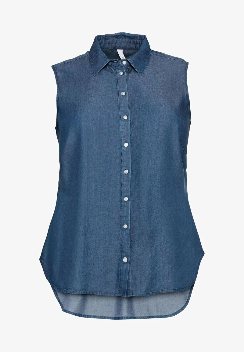 Sheego Hemdbluse - Light Blue Denim 6 Sheego Hemdbluse - Light Blue Denim – Bild 4