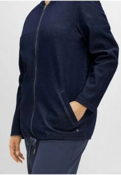 Sheego Sweatjacke - Marineblau 12 Sheego Sweatjacke - Marineblau -Sheego b6e778332af14eeb8beb4158c8e0f8ec
