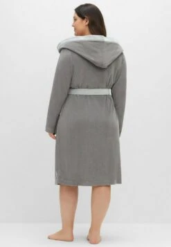 Sheego Bademantel - Grau 10 Sheego Bademantel - Grau -Sheego b736ab8094ce4c93827c232c657f4639