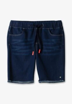 Sheego BERMUDAS - Jeans Shorts - Dark Blue Denim -Sheego b779b02e5e1a412e940f878688c2a2f2