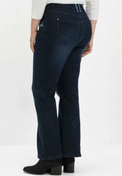 Sheego Jeans Bootcut - Dark Blue Used Denim 11 Sheego Jeans Bootcut - Dark Blue Used Denim -Sheego b8faeafb860142b1b166dab69826ad9d