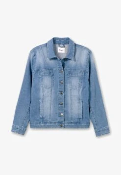 Sheego Jeansjacke - Light Blue Denim -Sheego b9262fb588414265bdcdc0e1382b8e51