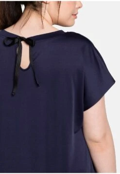 Sheego Sport T-shirt - Dark Blue -Sheego ba503516e8824c0c98d4dea393df6ab6