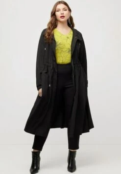 Sheego Parka - Schwarz 13 Sheego Parka - Schwarz -Sheego bab2a979578246c8a52855d33f7aa128