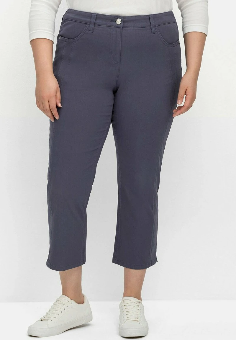 Sheego TWILL - Stoffhose - Indigo 3 Sheego TWILL - Stoffhose - Indigo
