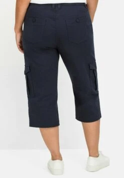 Sheego Shorts - Nachtblau -Sheego bcd6fb6d6e254a1e8cc3bfea612dfbe7