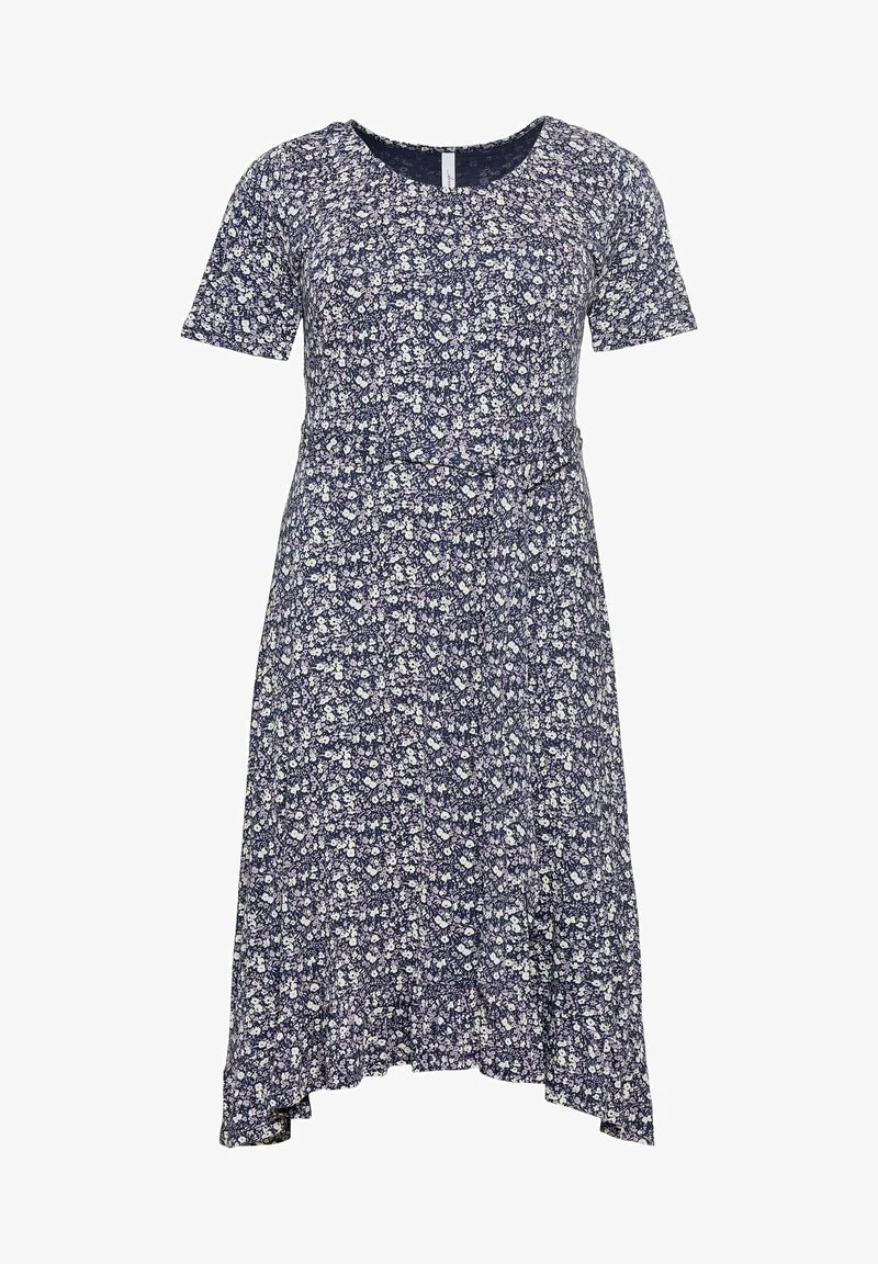 Sheego Jerseykleid - Nachtlila 7 Sheego Jerseykleid - Nachtlila – Bild 5