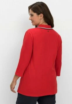 Sheego Poloshirt - Mohnrot 10 Sheego Poloshirt - Mohnrot -Sheego bea3b0d4d3b5494fa7f8976f0ab23536