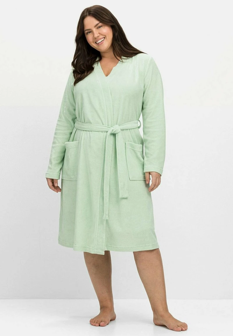 Sheego Bademantel - Mint 4 Sheego Bademantel - Mint – Bild 2