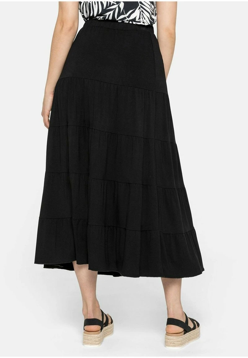 Sheego Maxirock - Schwarz 5 Sheego Maxirock - Schwarz – Bild 3