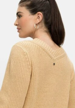 Sheego Strickpullover - Beigefarben Meliert 11 Sheego Strickpullover - Beigefarben Meliert -Sheego c0c9f91e95d74b0ca0dface8fbacd6bd