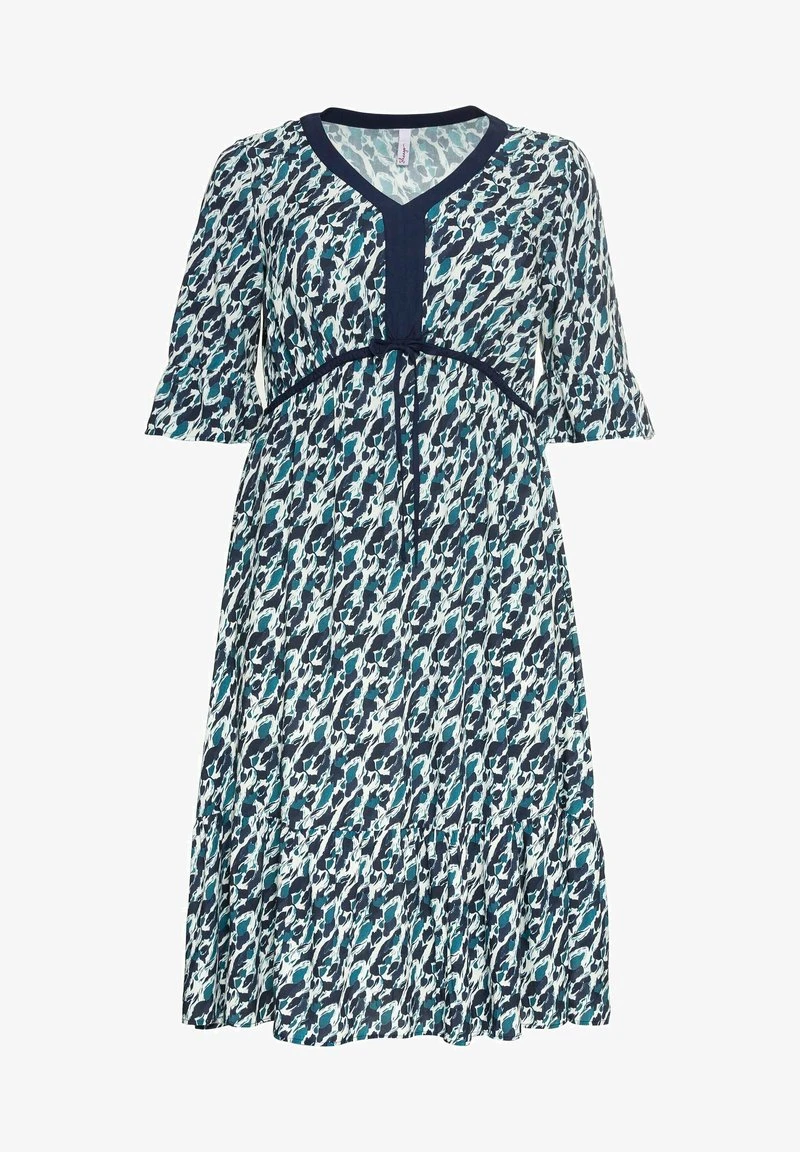 Sheego Freizeitkleid - Offwhite Bedruckt 7 Sheego Freizeitkleid - Offwhite Bedruckt – Bild 5