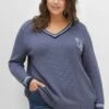 Sheego Strickpullover - Indigo -Sheego c1aa6051a9b242d5ab8803ed697c9f78