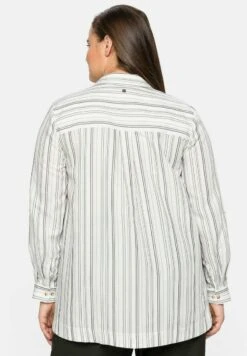 Sheego Bluse - Offwhite Gestreift 10 Sheego Bluse - Offwhite Gestreift -Sheego c33054482d96498ebbe7a4db85e3b027
