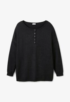 Sheego Strickpullover - Schwarz Meliert 12 Sheego Strickpullover - Schwarz Meliert -Sheego c3b396af59064177bcf24359af8cf328