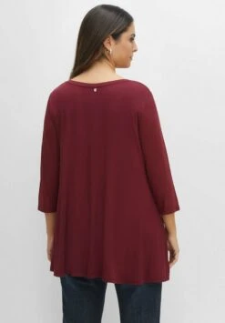 Sheego Langarmshirt - Weinrot 12 Sheego Langarmshirt - Weinrot -Sheego c3e8ca2ae25146af9cfd58891e7082dd