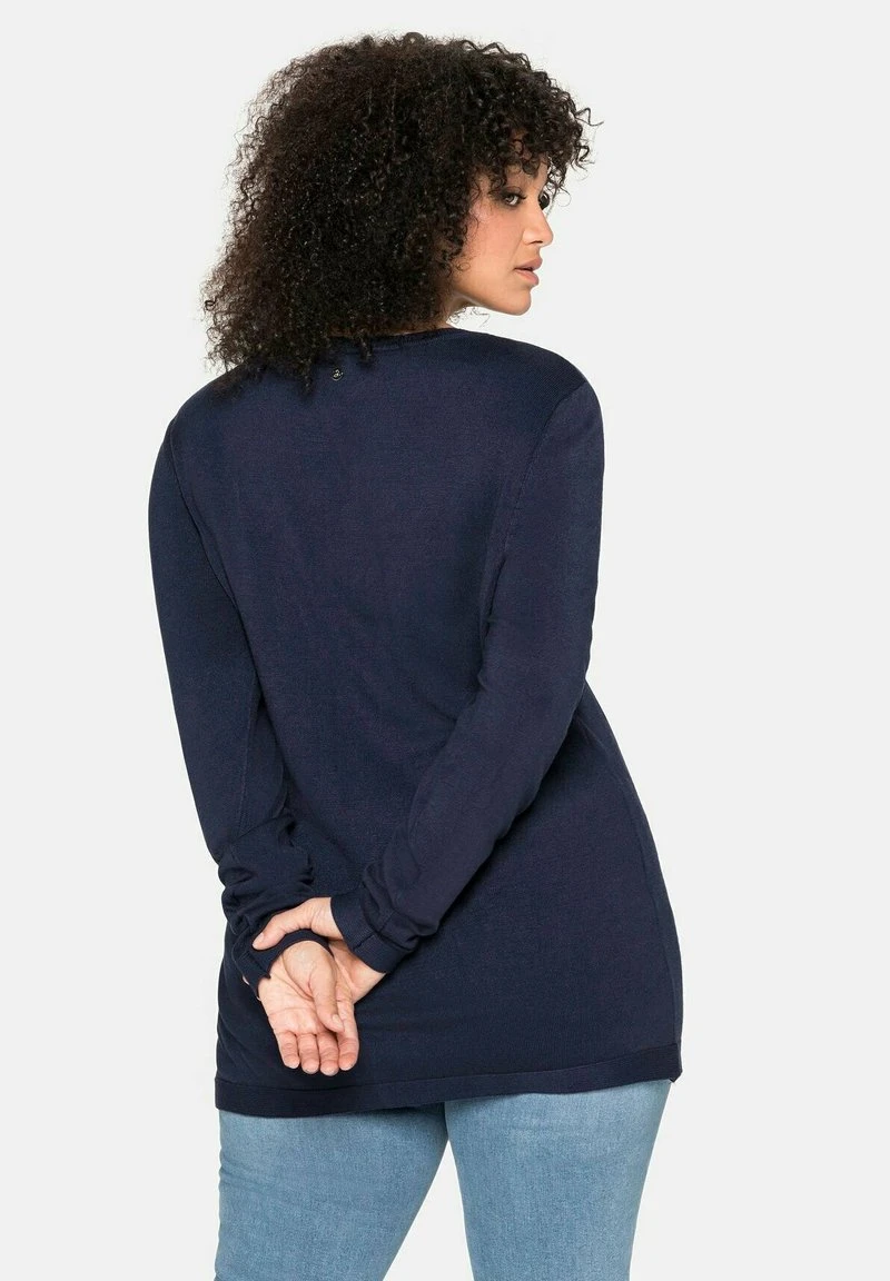 Sheego Strickjacke - Marine 5 Sheego Strickjacke - Marine – Bild 3