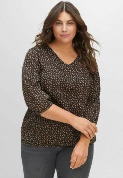 Sheego Tunika - Nachtblau Bedruckt -Sheego c486ab4a2c4246c0bc351f177b621e87 1