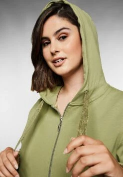 Sheego Kapuzenpullover - Hellkhaki 11 Sheego Kapuzenpullover - Hellkhaki -Sheego c4bf617bca064407822b2d9c4f77e3f3