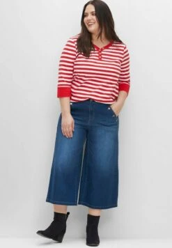 Sheego Flared Jeans - Blue Used Denim 9 Sheego Flared Jeans - Blue Used Denim -Sheego c60c0fae33cc460c9db18e1184728d12