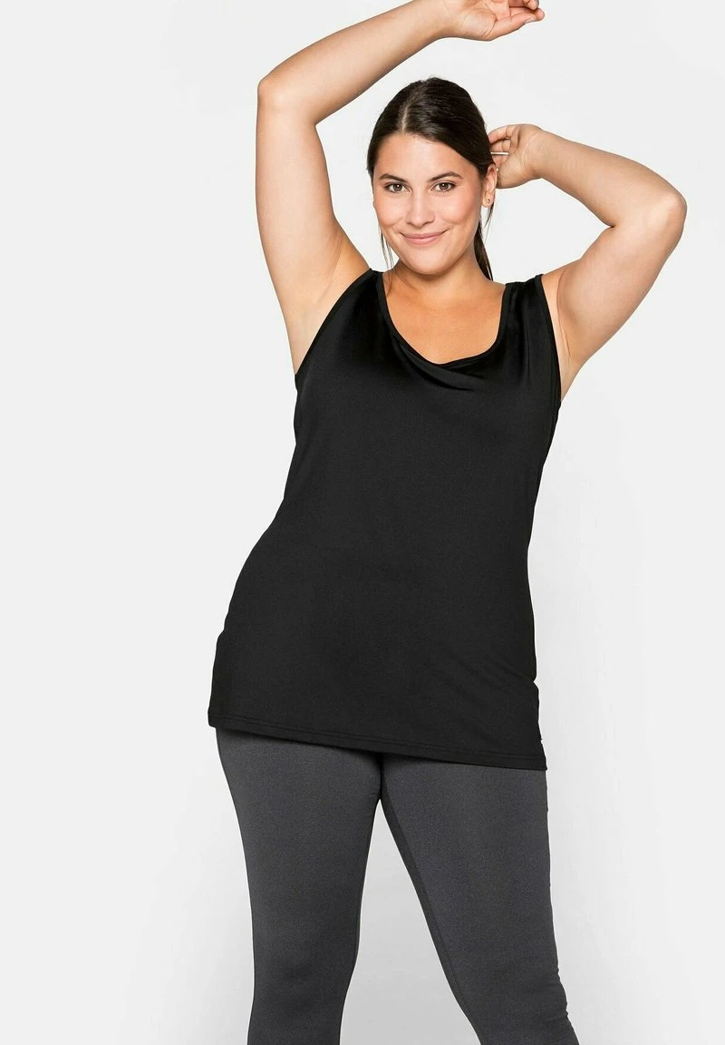 Sheego FUNKTIONS - Top - Schwarz 6 Sheego FUNKTIONS - Top - Schwarz – Bild 4