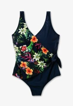 Sheego Badeanzug - Marine Gemustert -Sheego c6962c940f5a464b964fd787f2b61fee