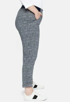 Sheego HOSE - Stoffhose - Karo -Sheego c792bbb02aa9489d9dd87fbc10182f17